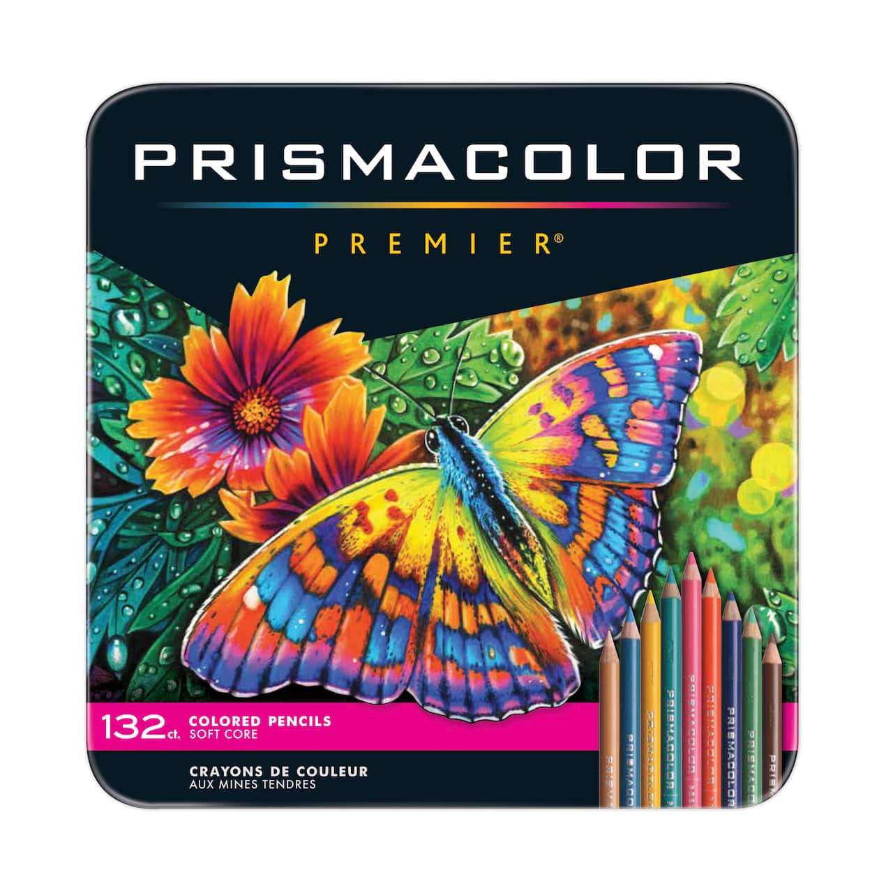 Ensemble de crayons de couleur à mine tendre Premier de Prismacolor